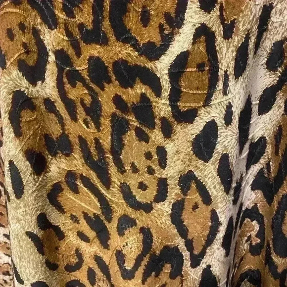 Lavish Plus sleeveless leopard print in black tan & cream women’s size 3X - Picture 4 of 6